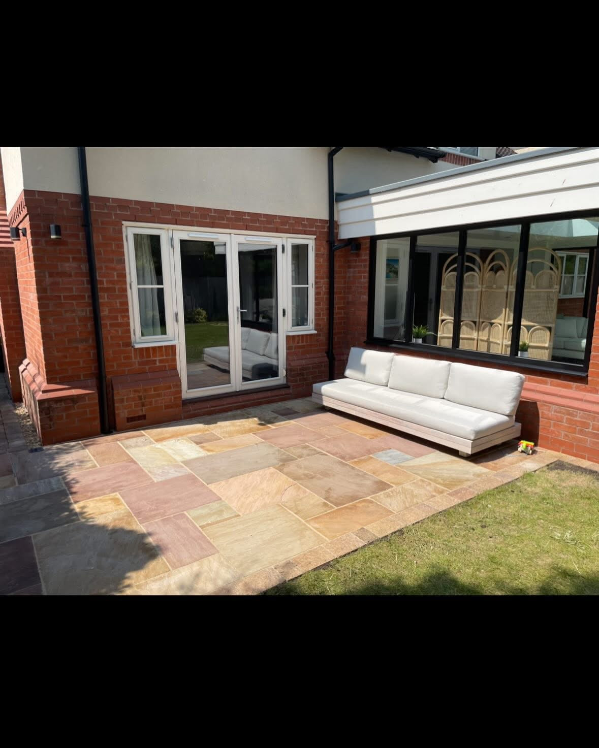 Rippon Buff Indian Sandstone - Patio Pack - 22mm Calibrated - Paving Slabs