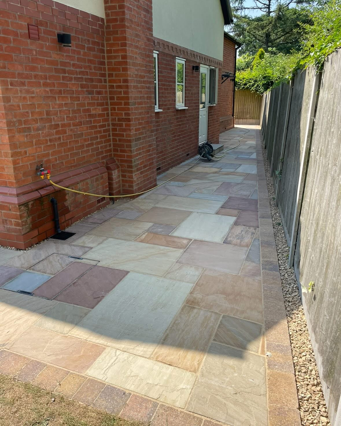 Rippon Buff Indian Sandstone - Patio Pack - 22mm Calibrated - Paving Slabs